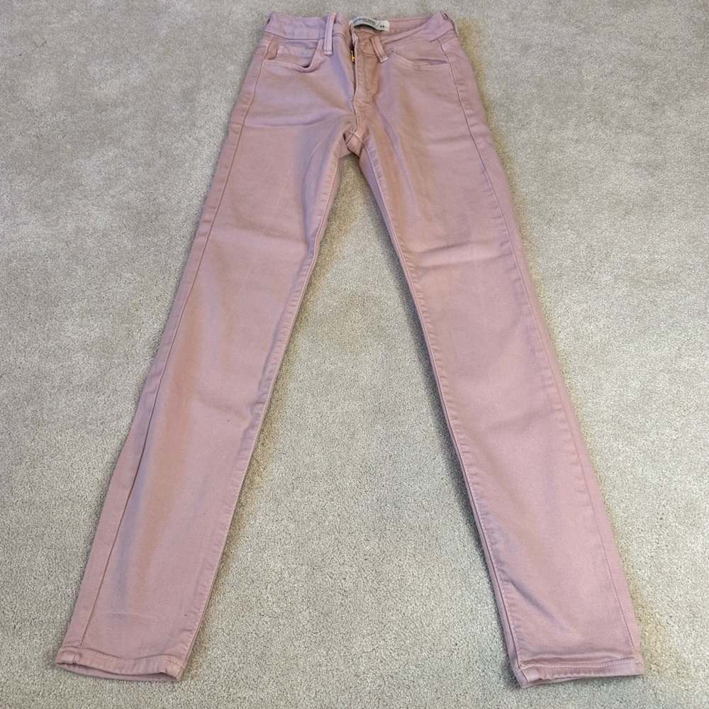 Just Black Pink Denim Jeans Size 24